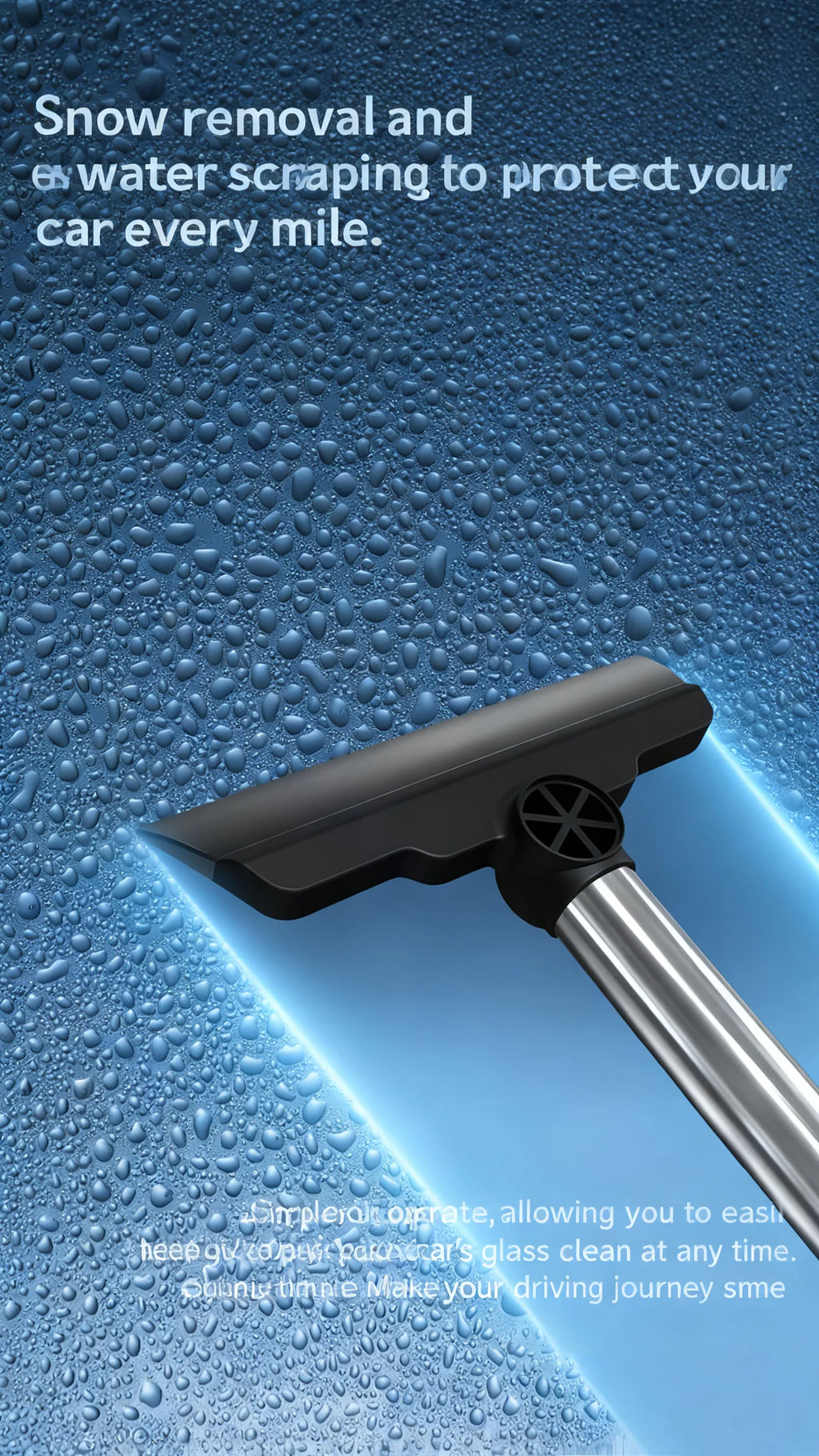 Car Snow Shovel Auto Ice Scraper Snow for Windshield Snow Shovel Car Winter Snow Removal Cleaning Tools Car Snow Removal Tool