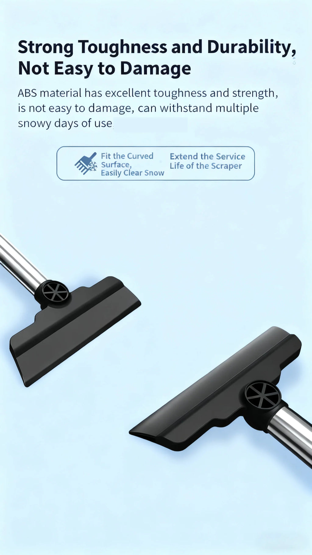 Car Snow Shovel Auto Ice Scraper Snow for Windshield Snow Shovel Car Winter Snow Removal Cleaning Tools Car Snow Removal Tool