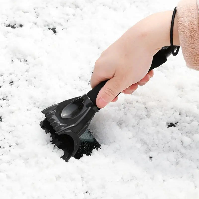 Versatile Ice Scraper for Cars, Windshield and Door Snow Removal, Frost Clearing Tool for Winter, Auto Cleaning Accessories